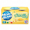 MONT BLANC - Crème Dessert Vanille - paquet de 4 pots de 125 g Sonico.fr