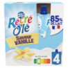 MONT BLANC - Récré O'lé Crème dessert saveur Vanille - paquet de 4 gourdes de 85 g Sonico.fr