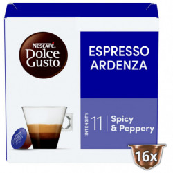 DOLCE GUSTO - Espresso Ardenza intensité 11 Café capsules - boîte de 16 capsules Sonico.fr