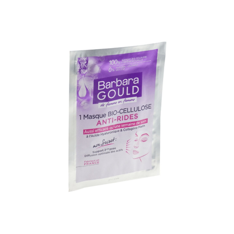 BARBARA GOULD - Masque Anti-Rides Bio Cellulose - sachet de 1 pièce Sonico.fr