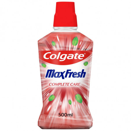 COLGATE - Max Fresh Complete Care Bain De Bouche - flacon de 500 ml Sonico.fr