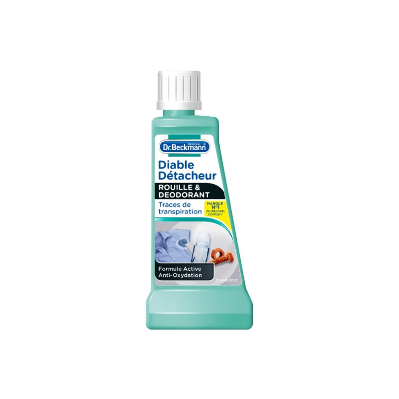 DR BECKMANN - Diable Détacheur Détachant Rouille Et Déodorant - flacon de 50 ml Sonico.fr
