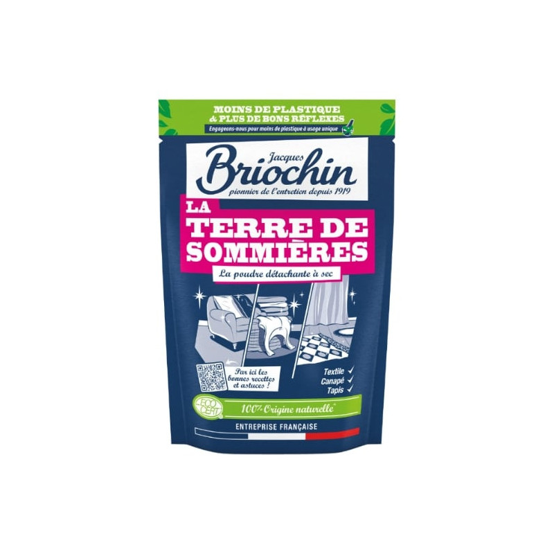 JACQUES BRIOCHIN - Terre de sommières Détachant à sec - sachet de 300 g Sonico.fr