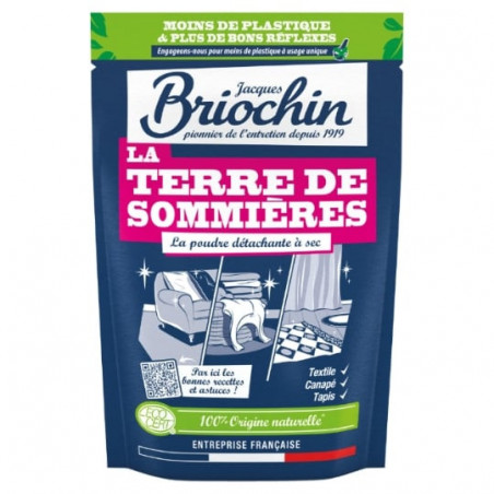 JACQUES BRIOCHIN - Terre de sommières Détachant à sec - sachet de 300 g Sonico.fr