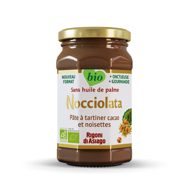 RIGONI DI ASIAGO - Nocciolata Pâte À Tartiner Aux Noisettes - pot de 250 g Sonico.fr