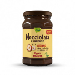 RIGONI DI ASIAGO - Nocciolata Intense Sans Lait Pâte À Tartiner Aux Noisettes - pot de 270 g Sonico.fr