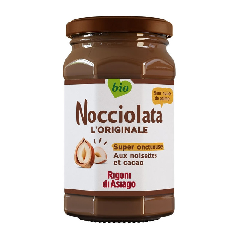RIGONI DI ASIAGO - Nocciolata Pâte À Tartiner Aux Noisettes - pot de 325 g Sonico.fr