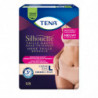 TENA - Silhouette Crème Plus Taille Haute Taille L Fuites Urinaires - paquet de 8 Culottes Sonico.fr