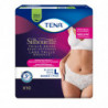 TENA - Silhouette Blanc Plus Taille Basse Taille L Fuites Urinaires - paquet de 10 Culottes Sonico.fr