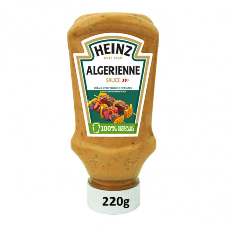 HEINZ - Sauce Algérienne - pot de 220 g Sonico.fr