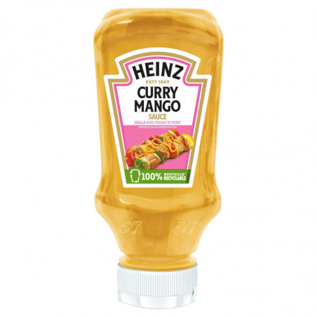 HEINZ - Sauce Curry Mango - pot de 225 g Sonico.fr