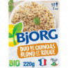 BJORG - Duo de Quinoa blond et rouge Plat cuisiné - sachet de 220 g Sonico.fr