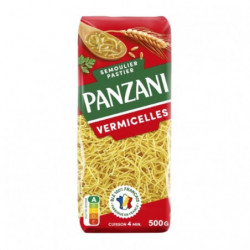 PANZANI - Pates Vermicelles - paquet de 500 g Sonico.fr