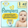 PAMPERS - Premium Protection New Baby - Couches taille 1 (2-5 kg) - 42 couches Sonico.fr