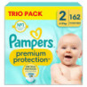 PAMPERS - Premium Protection Taille 2 (4Kg-8Kg) Couches Bébé - paquet de 162 couches Sonico.fr