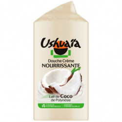 USHUAIA - Crème de Douche Nourissante Coco de Polynésie - flacon de 300 ml Sonico.fr