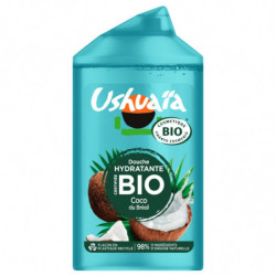 USHUAIA - Gel Douche Bio Hydratante Coco du Brésil - flacon de 250 ml Sonico.fr