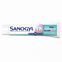 SANOGYL - Dentifrice Soin Duo Sensibilité - tube de 75 ml Sonico.fr