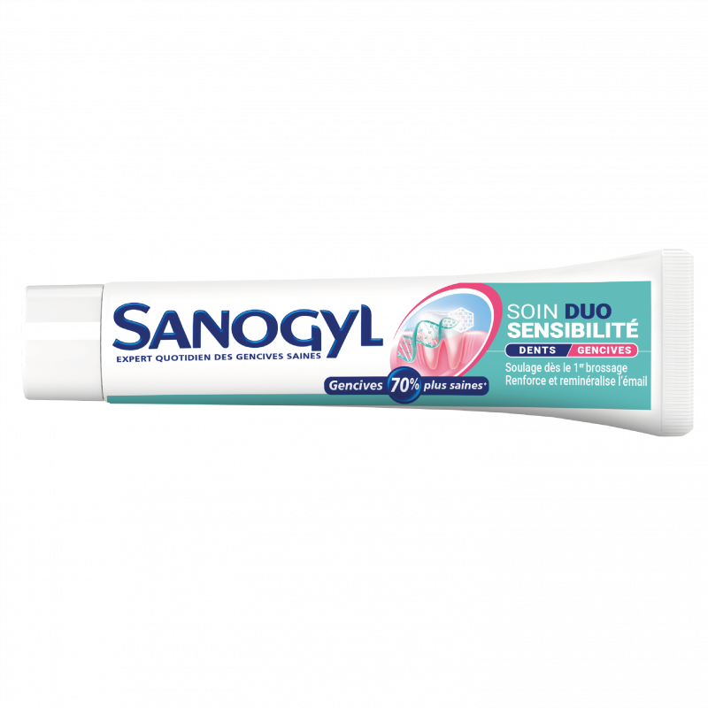 SANOGYL - Dentifrice Soin Duo Sensibilité - tube de 75 ml Sonico.fr