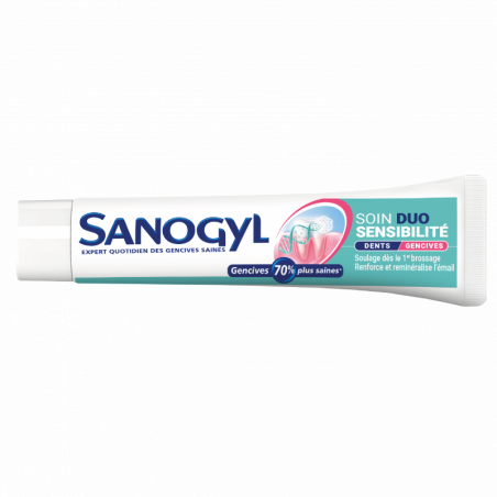SANOGYL - Dentifrice Soin Duo Sensibilité - tube de 75 ml Sonico.fr