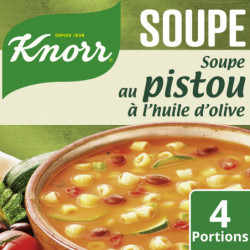 KNORR - Soupe déshydratée Au Pistou et huile d olive - sachet de 80 g Sonico.fr