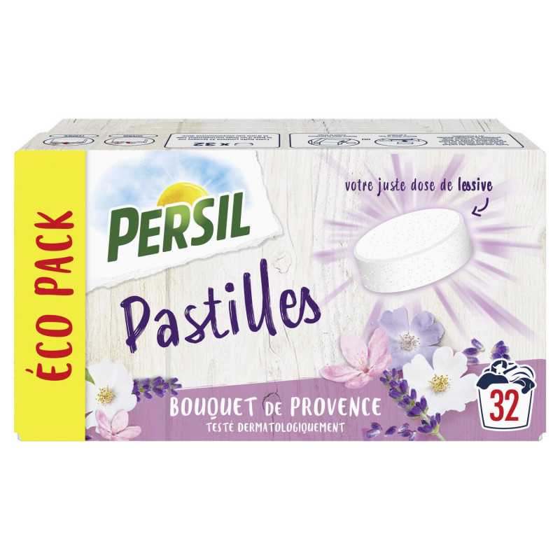 PERSIL - Bouquet De Provence 32 lavages Lessive Pastille - boite de 32 pastilles Sonico.fr