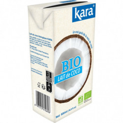 KARA - Lait de Coco Bio Fluide - brique de 500 ml Sonico.fr