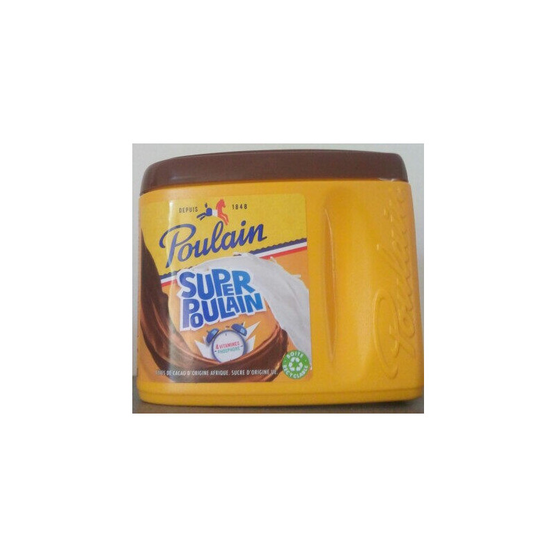 POULAIN - Super Poulain Chocolat en poudre - boite de 450 g Sonico.fr