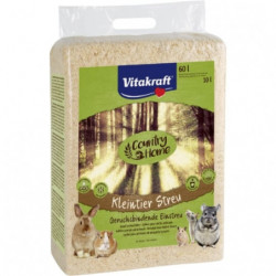 VITAKRAFT - Country Home Comfort Classic Litière copeaux de bois pour rongeurs - sac de 3 kg  Sonico.fr