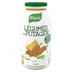 KNORR - Soupe Légumes du Potager Comme à la Maison - bouteille de 450 ml Sonico.fr