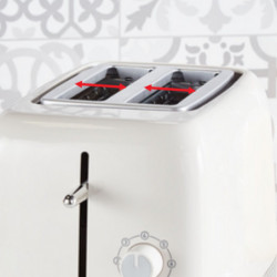 MOULINEX - Grille-pain Soleil LT300A10 Blanc Sonico.fr
