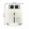 MOULINEX - Grille-pain Soleil LT300A10 Blanc Sonico.fr