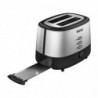 TEFAL - Grille pain Equinox TT520D10 - Inox/Noir Sonico.fr