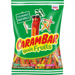CARAMBAR - Bonbons gout fruits -  sachet de 320 g Sonico.fr