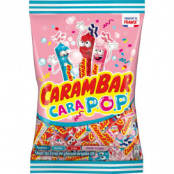 CARAMBAR - Bonbons CaraPop -  sachet de 380 g Sonico.fr