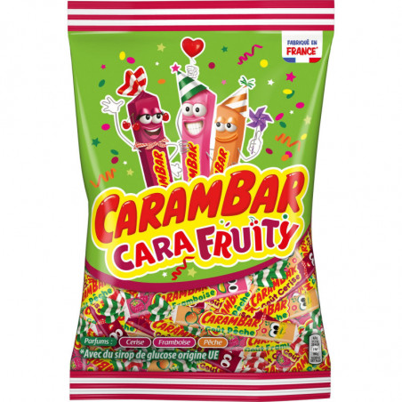 CARAMBAR - CaraFruity Bonbons - sachet de 380 g Sonico.fr