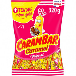 CARAMBAR - Caramel Bonbons - sachet de 320 g Sonico.fr