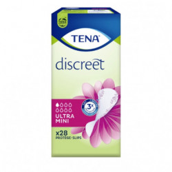 TENA - Discreet Protèges-slip fuites urinaires ultra mini - 28 protèges-slip Sonico.fr