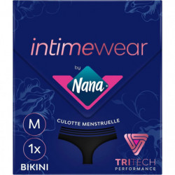 NANA - IntimeWear Culotte Menstruelle Bikini Taille Medium - boite de 1 culotte Sonico.fr