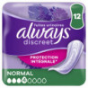 ALWAYS - Discreet Normal 4 gouttes Serviette Incontinence - paquet de 24 serviettes Sonico.fr