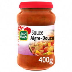 SUZI WAN - Sauce Aigre Douce - bocal de 400 g Sonico.fr