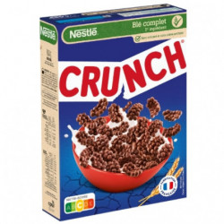NESTLE - Crunch Céréales au chocolat - boite de 450 g Sonico.fr