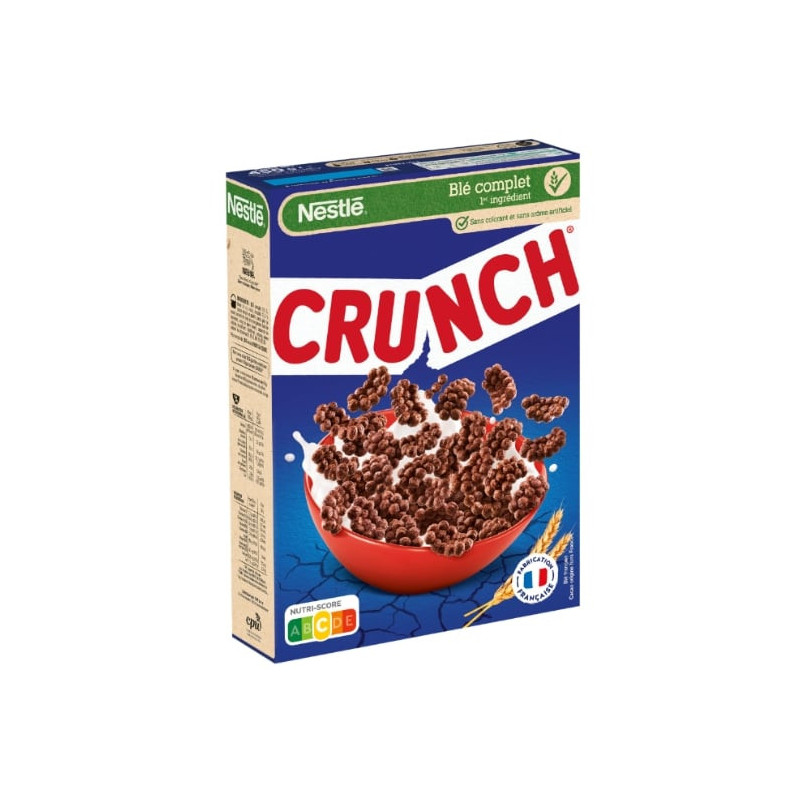 NESTLE - Crunch Céréales au chocolat - boite de 450 g Sonico.fr