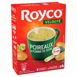 ROYCO - Soupe Velouté de Poireaux et pommes de terre déshydratée - boite de 130 g Sonico.fr