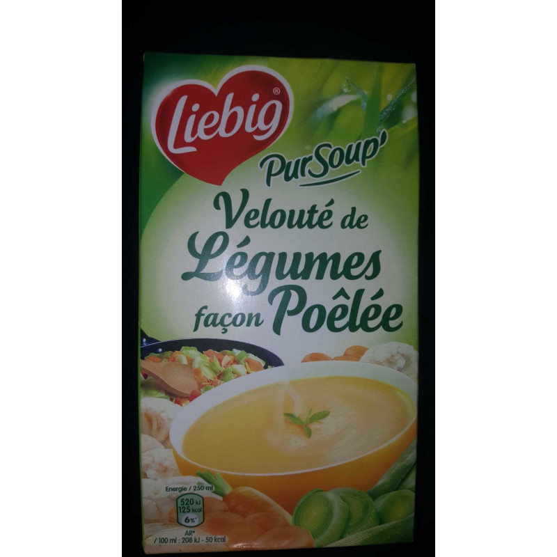 LIEBIG - Pursoup Velouté De Légumes Façon Poêlée - brique de 1 l Sonico.fr