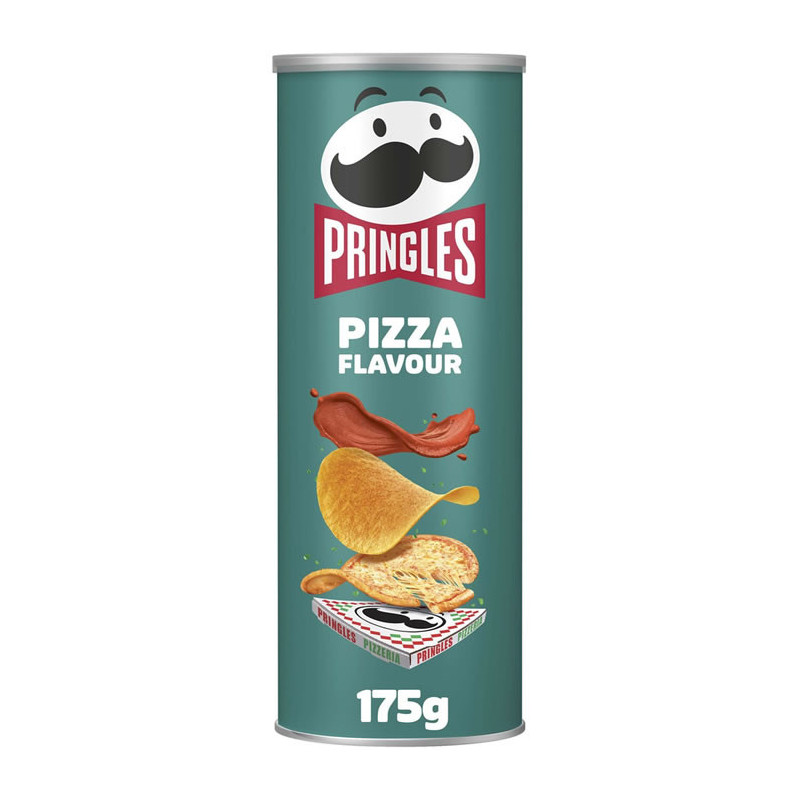 PRINGLES - Chips Tuiles Saveur Pizza - boite de 175 g Sonico.fr
