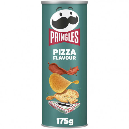 PRINGLES - Chips Tuiles Saveur Pizza - boite de 175 g Sonico.fr