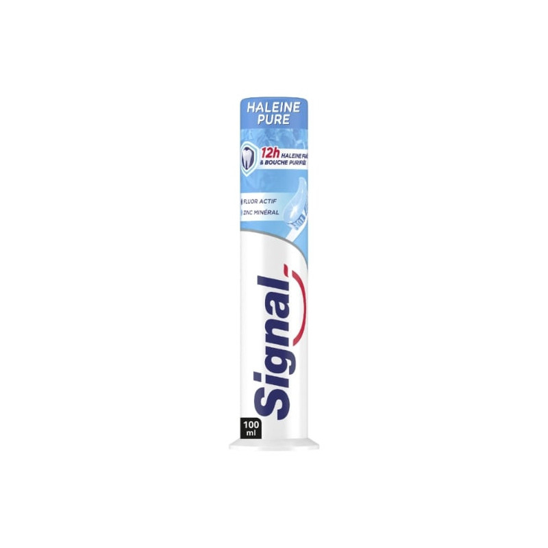 SIGNAL - Dentifrice Haleine pure - tube doseur de 100 ml Sonico.fr