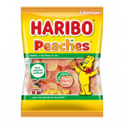 HARIBO - Peaches Bonbons - paquet de 250 g Sonico.fr