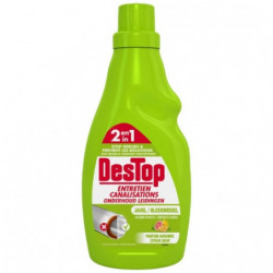 DESTOP - Javel Fraîcheur Agrumes Gel Entretien Canalisation -  flacon de 750 ml Sonico.fr